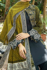NUW3090 Digital Printed Khaddar Suit - 3 Piece