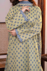 NUSLW3083 Printed Lawn Suit - Unstitched 3Pc