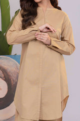 NPSS2099 Dobby Lawn Suit - Stitched 2Pc