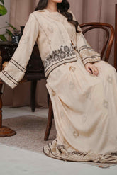 BUTTER - Unstitched Velvet Jacquard Suit (3 Piece) 3193