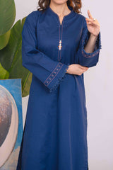 NPSS2097 Dobby Lawn Suit - Stitched 2Pc