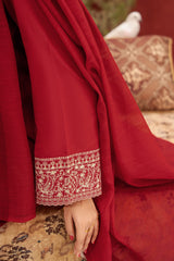 NPSLE3133 Chiness Lawn Suit - Stitched 3Pc