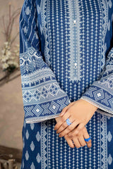 NUW3051 Digital Printed Khaddar Suit - 3 Piece