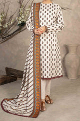 NUW3054 Digital Printed Khaddar Suit - 3 Piece