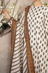 NUW3054 Digital Printed Khaddar Suit - 3 Piece