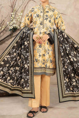 NUW3071 Digital Printed Khaddar Suit - 3 Piece