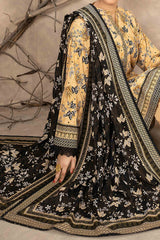 NUW3071 Digital Printed Khaddar Suit - 3 Piece