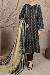 NUW3058 Digital Printed Khaddar Suit - 3 Piece