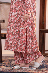 NUSLW3081 Printed Lawn Suit - Unstitched 3Pc