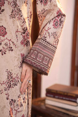 NUSLW3046 Printed Lawn Suit - Unstitched 3Pc