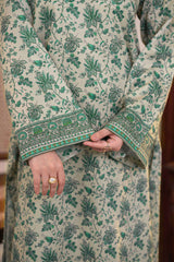 NUSLW3045 Printed Lawn Suit - Unstitched 3Pc