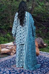 GLACIER - Printed Unstitched Khaddar Suit (3 Piece) 3139