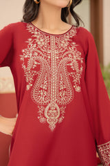 NPSLE3133 Chiness Lawn Suit - Stitched 3Pc