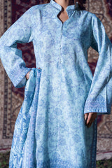 PANSY - Printed Unstitched Khaddar Suit (3 Piece) 3138