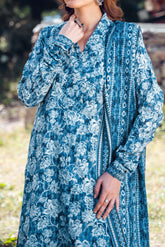 PRUSSIAN - Printed Unstitched Khaddar Suit (3 Piece) 3130