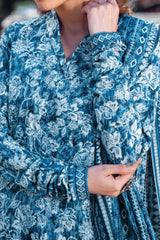 PRUSSIAN - Printed Unstitched Khaddar Suit (3 Piece) 3130