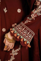 CRAN - Peach Embroidered (3Pcs) - 3212