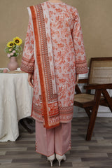 NUSL3258 Printed Lawn Suit - Unstitched 3Pc