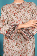 NUSL3265 Printed Lawn Suit - Unstitched 3Pc