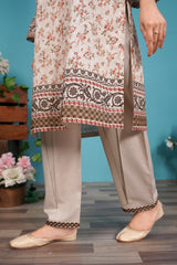 NUSL3265 Printed Lawn Suit - Unstitched 3Pc