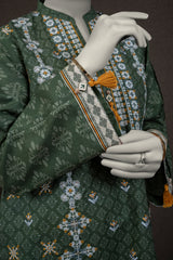NPWE3041 - Printed Embroidered Khaddar (Stitched 3Pc)