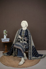 NPWE3039 - Printed Embroidered Khaddar (Stitched 3Pc)