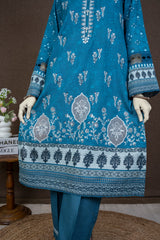 NPWE3032 - Printed Embroidered Khaddar (Stitched 3Pc)