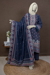 NPWE3034 - Printed Embroidered Khaddar (Stitched 3Pc)