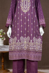NPWE3036 - Printed Embroidered Khaddar (Stitched 3Pc)