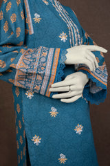 NPWE3037 - Printed Embroidered Khaddar (Stitched 3Pc)