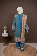 NPWE3037 - Printed Embroidered Khaddar (Stitched 3Pc)