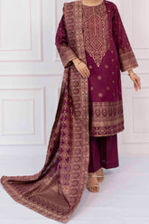 NPSJ3204 Lawn Jacquard - Stitched 3Pc