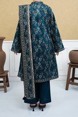 NUSL3223 Printed Lawn Suit - Unstitched 3Pc