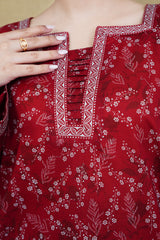 NUSL3218 Printed Lawn Suit - Unstitched 3Pc