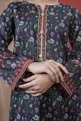 NUSL3247 Printed Lawn Suit - Unstitched 3Pc