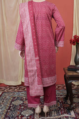 NUSL3245 Printed Lawn Suit - Unstitched 3Pc