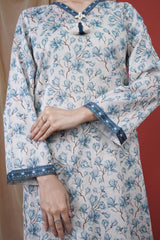 NUSL3224 Printed Lawn Suit - Unstitched 3Pc