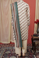 NUSL3248 Printed Lawn Suit - Unstitched 3Pc