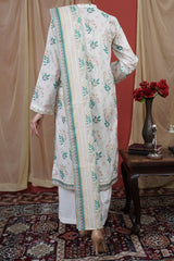 NUSL3246 Printed Lawn Suit - Unstitched 3Pc