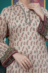 NUSL3226 Printed Lawn Suit - Unstitched 3Pc