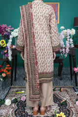 NUSL3226 Printed Lawn Suit - Unstitched 3Pc