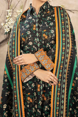 NUW3048 Digital Printed Khaddar Suit - 3 Piece