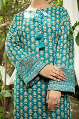 NUW3082 Digital Printed Khaddar Suit - 3 Piece