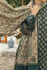 NUW3086 Digital Printed Khaddar Suit - 3 Piece