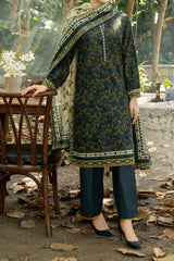 NUW3085 Digital Printed Khaddar Suit - 3 Piece