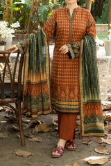 NUW3092 Digital Printed Khaddar Suit - 3 Piece