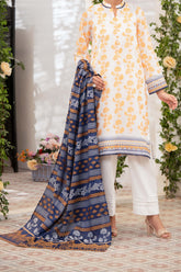 NPSJ3118 Lawn Jacquard - Stitched 3Pc