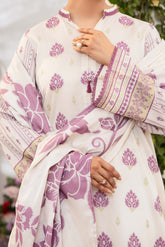 NPSJ3119 Lawn Jacquard - Stitched 3Pc