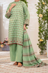 NPSJ3121 Lawn Jacquard - Stitched 3Pc