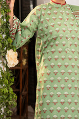 NPSJ3121 Lawn Jacquard - Stitched 3Pc